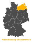 Karte Deutschland Beihilfe Mecklenburg-Vorpommern